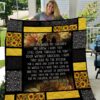 Sunflowers  On Day When My Children Are Grow Quilt T2  Quilt